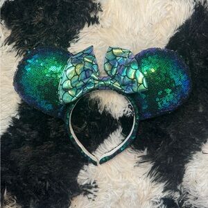 Mermaid Sequin Minnie Ears